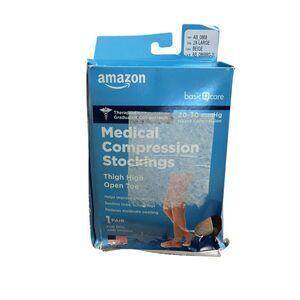 Truform Medical Compression Stockings 20-30 mmHg 2X-Large Beige NEW